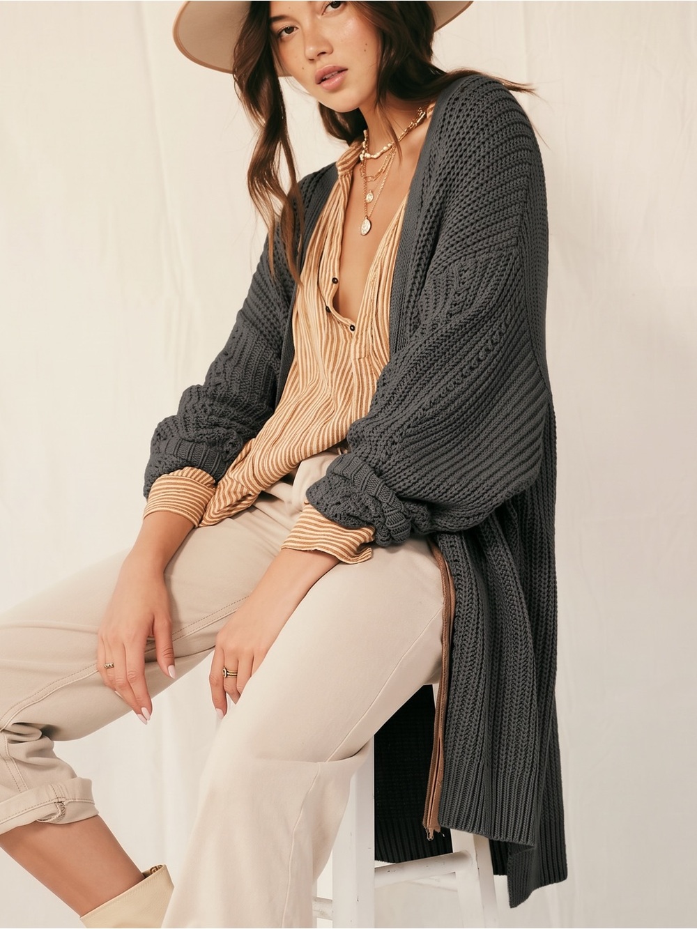 NWT FREE PEOPLE Nightingale Cardigan